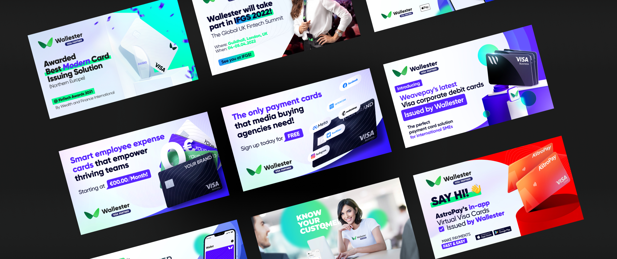 Wallester Social Media Posts